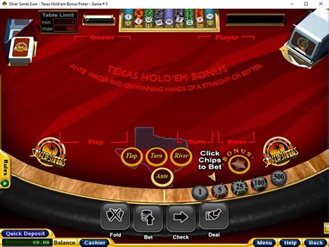 silversands casino euro bonus codes
